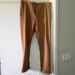 Obey Chocolate Brown Denim Pants Size 34